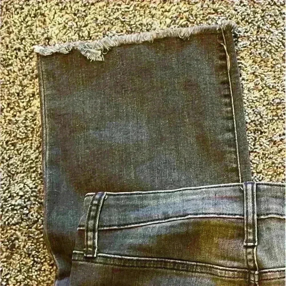 Joe’s Womens Jeans Size 26 Frayed Hem Medium Wash gray black new Casual - Picture 6 of 7